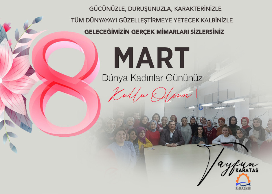 Dünya Kadınlar Günü Kutlama Mesajı
