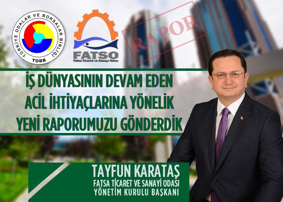 İkinci Raporumuzu TOBB'a Gönderdik