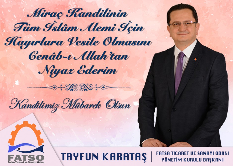 Miraç Kandili Kutlama Mesajı