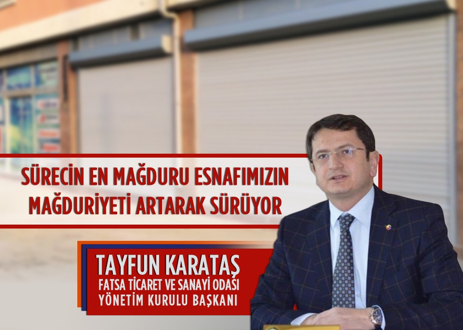 Sürecin En Mağduru Esnafımızın Mağduriyeti Artarak Sürüyor
